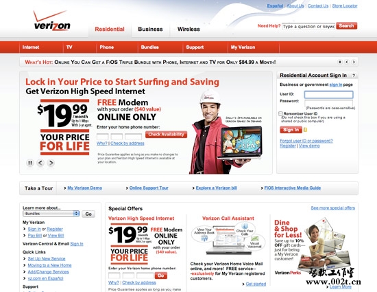 Verizon��˾��վ
