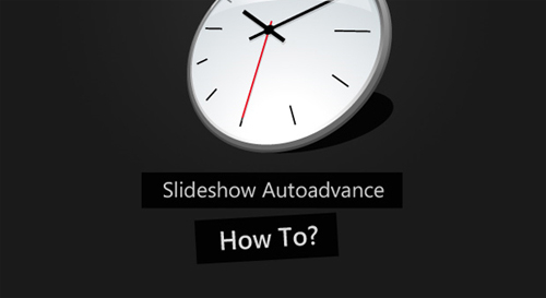 How to Make Auto-Advancing Slideshows