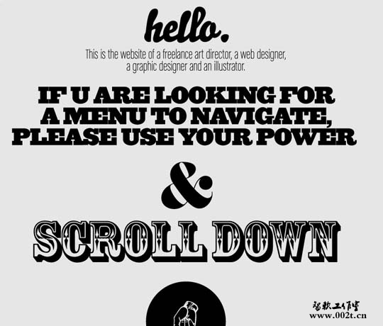 18.big typography in web design big typography in web design