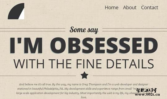 7.big typography in web design big typography in web design