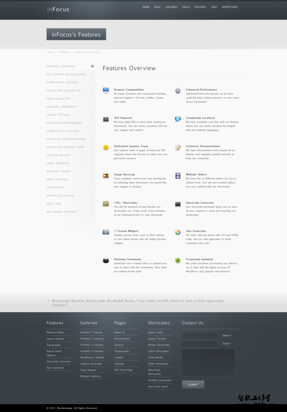 580th_inFocus WordPress Theme - Features Overview.png